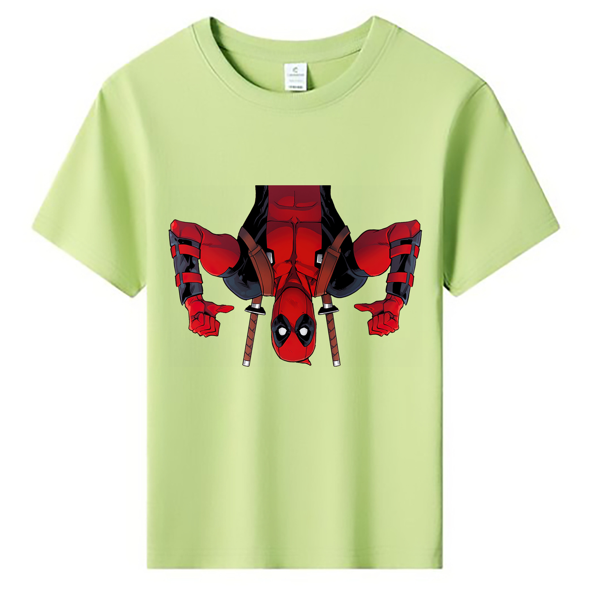 （画像用） Deadpool デッドプール 綿100％キッズTシャツ（フロントプリント）